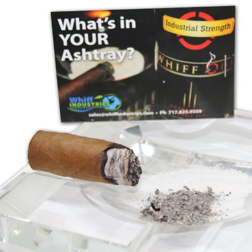 Whiff Out Powder - Ultra Fine Tobacco Smoke and Odor Deodoriser - Vintage Scent - 6oz Jar